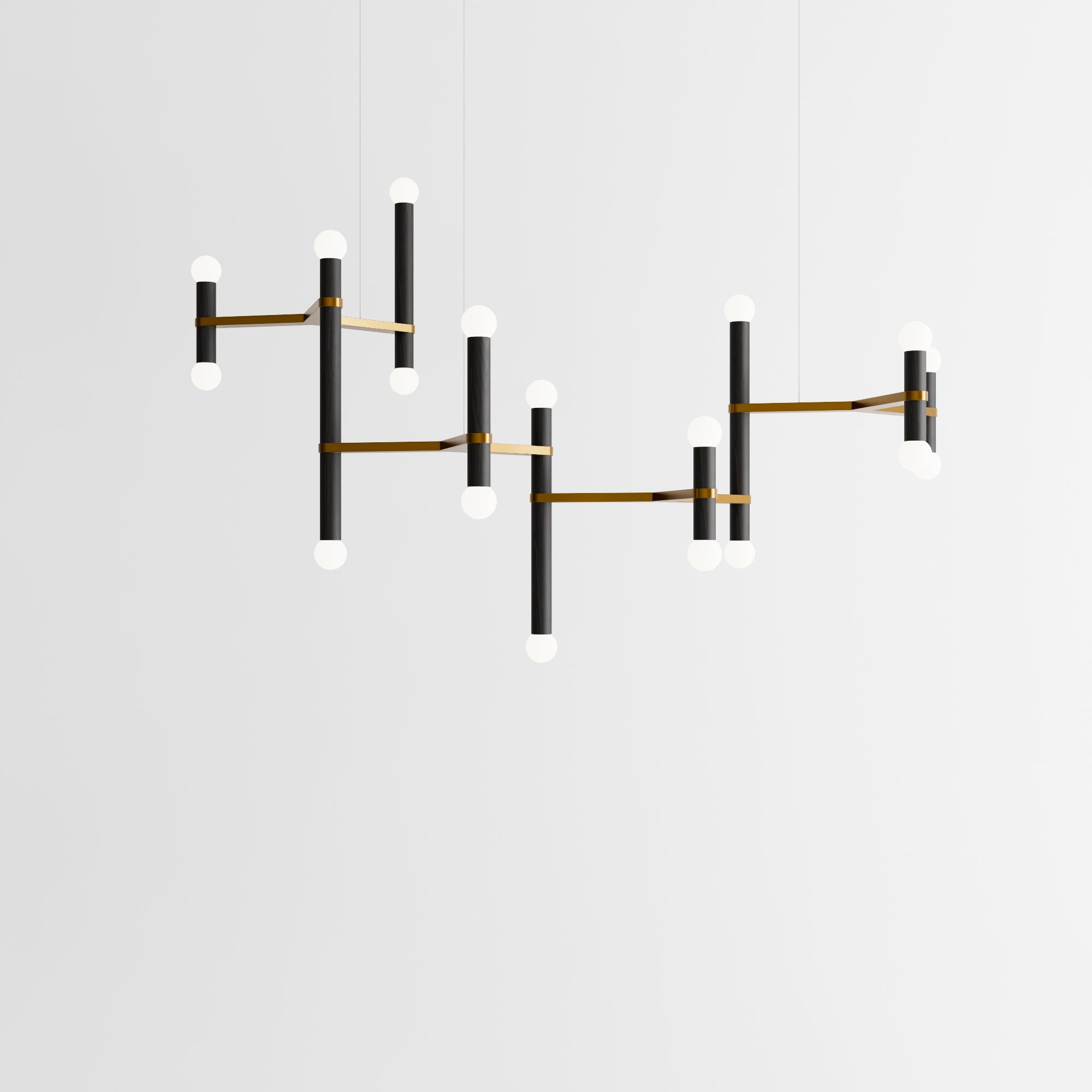 Molecule Chandelier