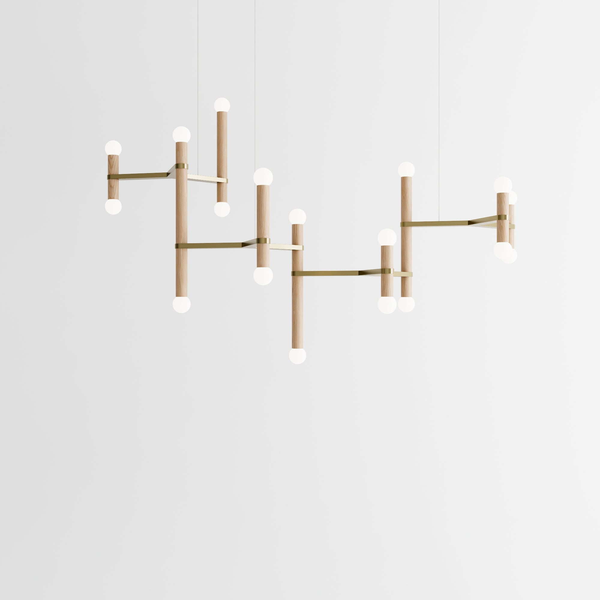 Molecule Chandelier