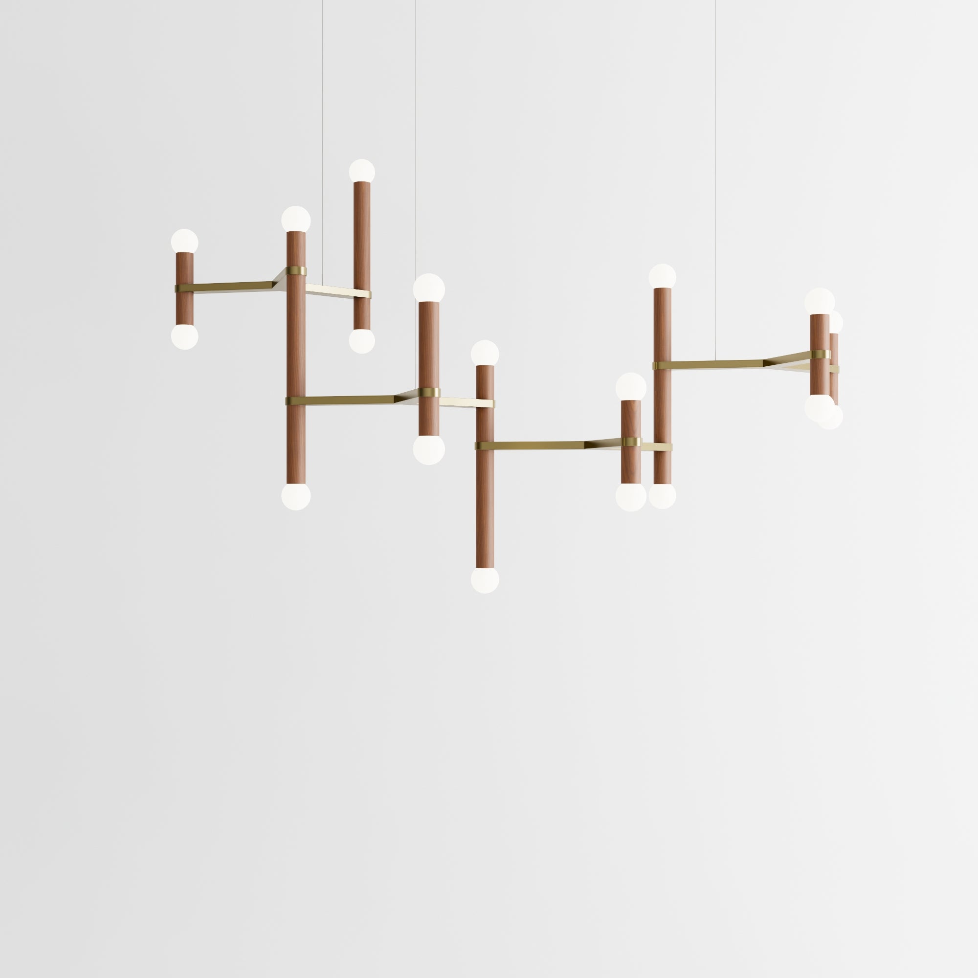 Molecule Chandelier