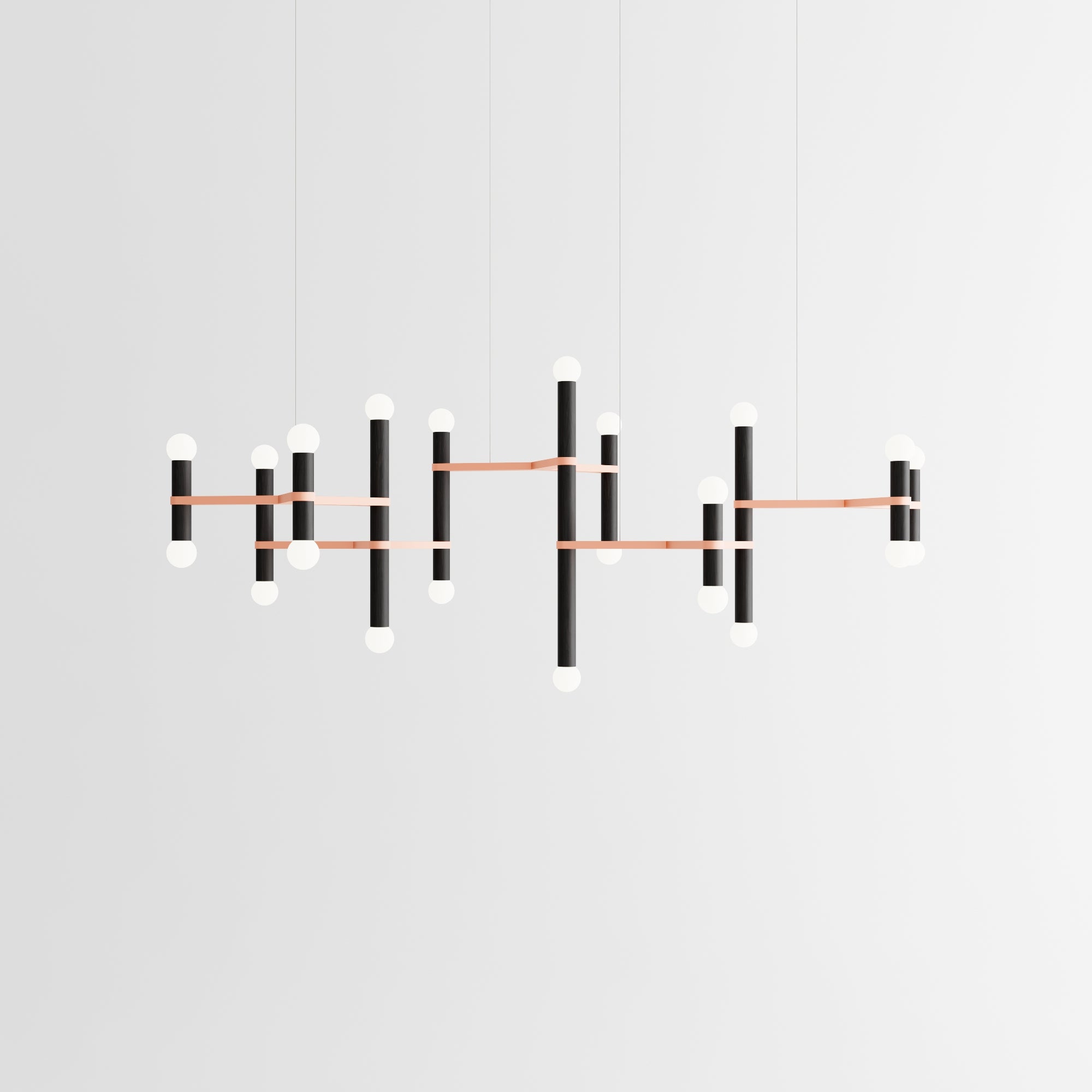Molecule Chandelier