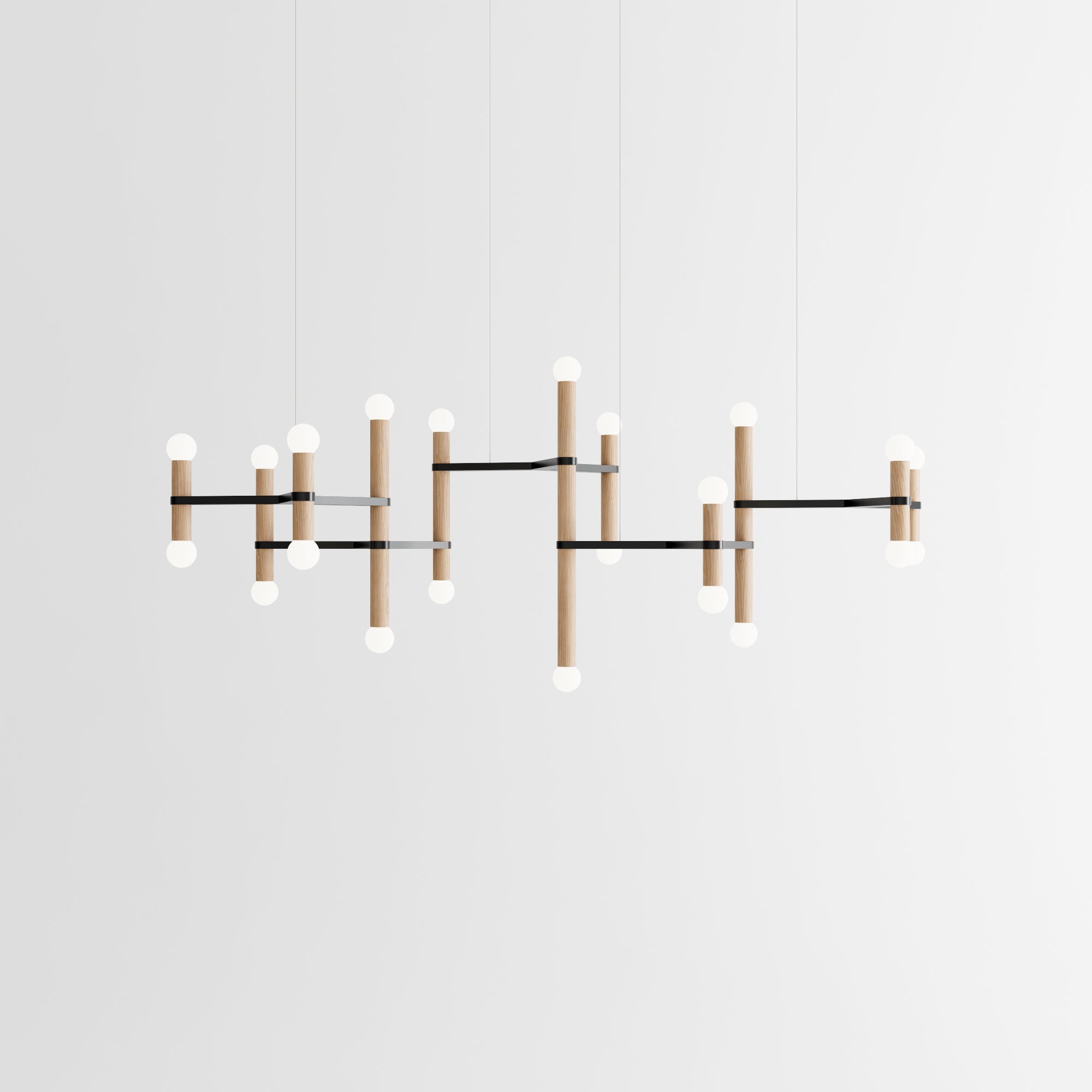 Molecule Chandelier