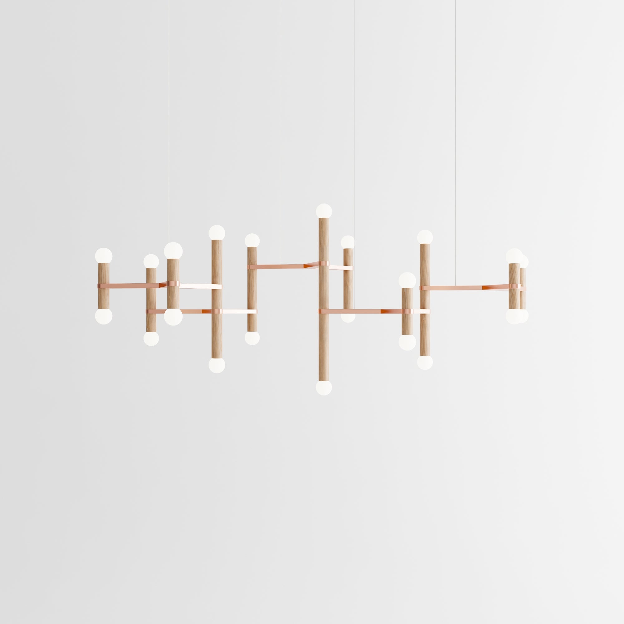 Molecule Chandelier