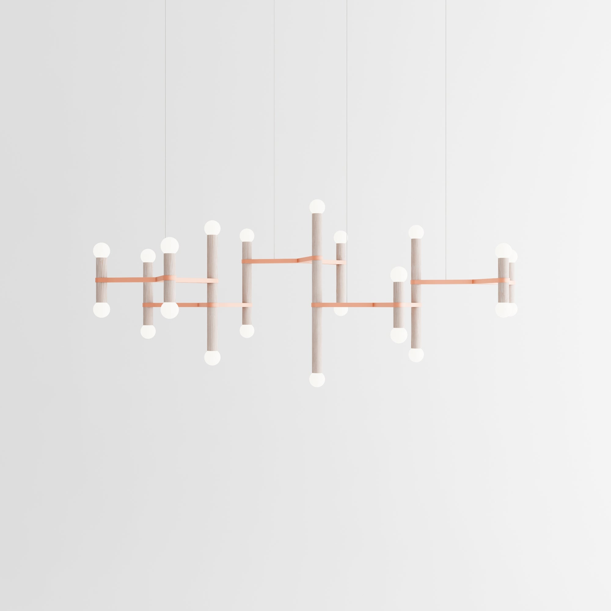 Molecule Chandelier