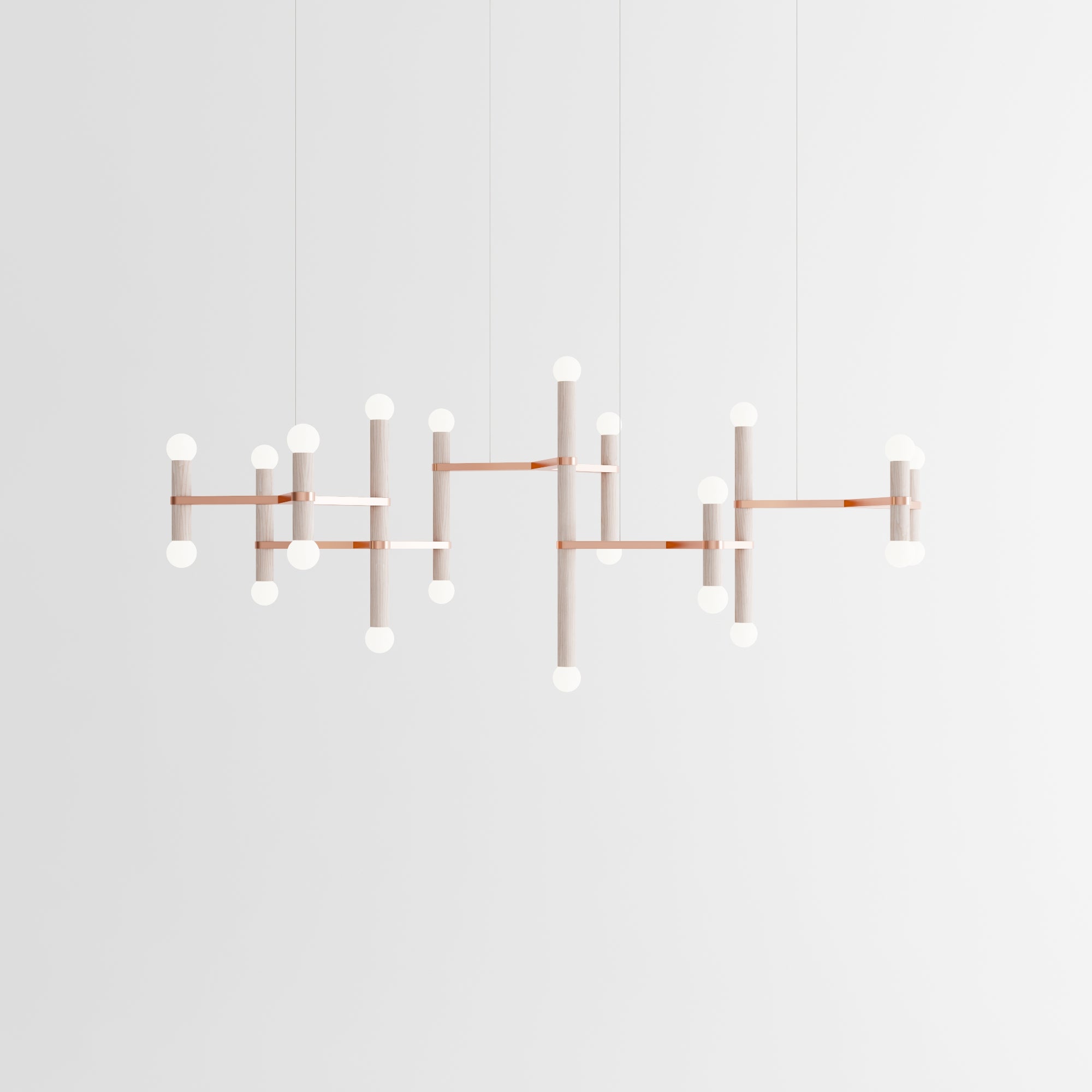 Molecule Chandelier