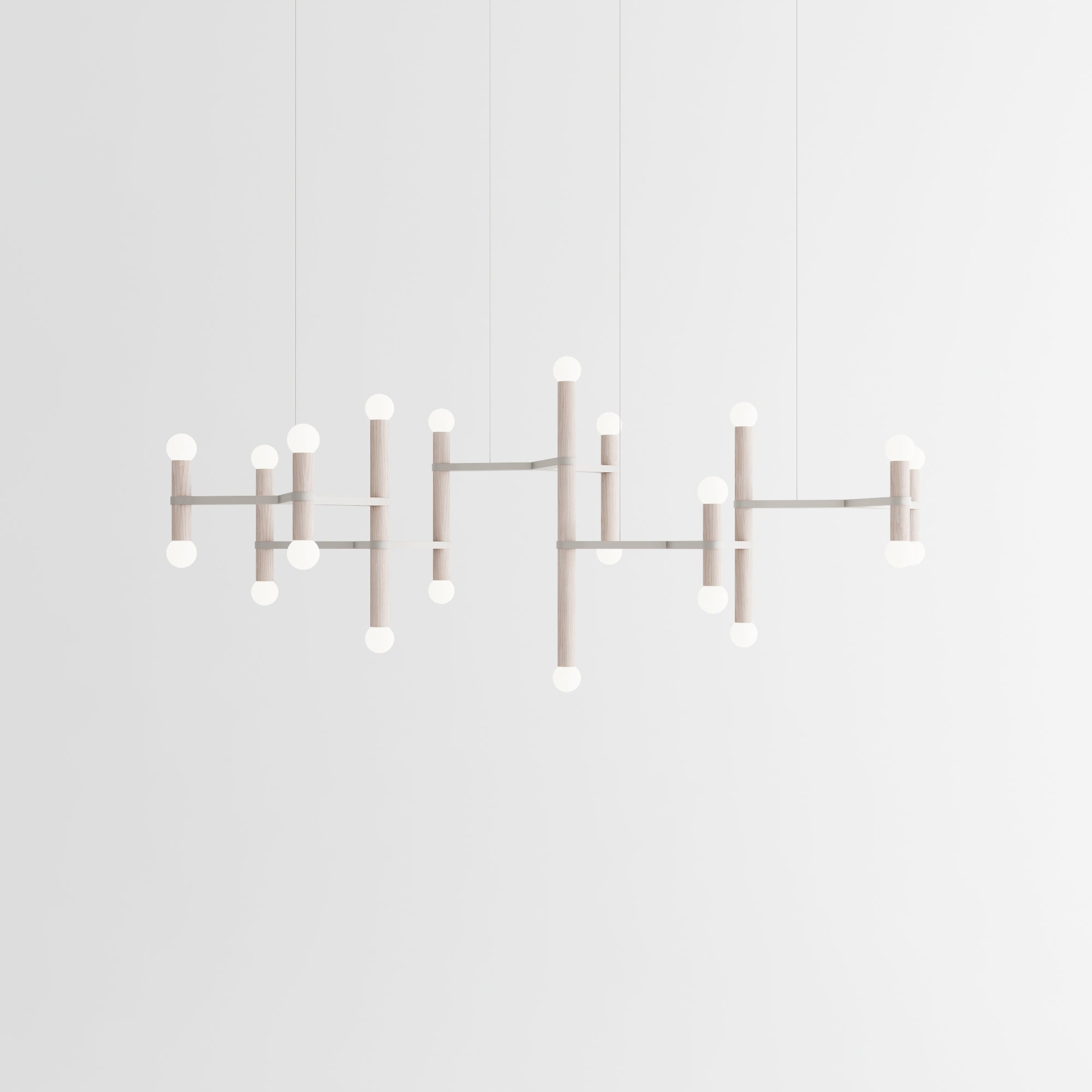 Molecule Chandelier