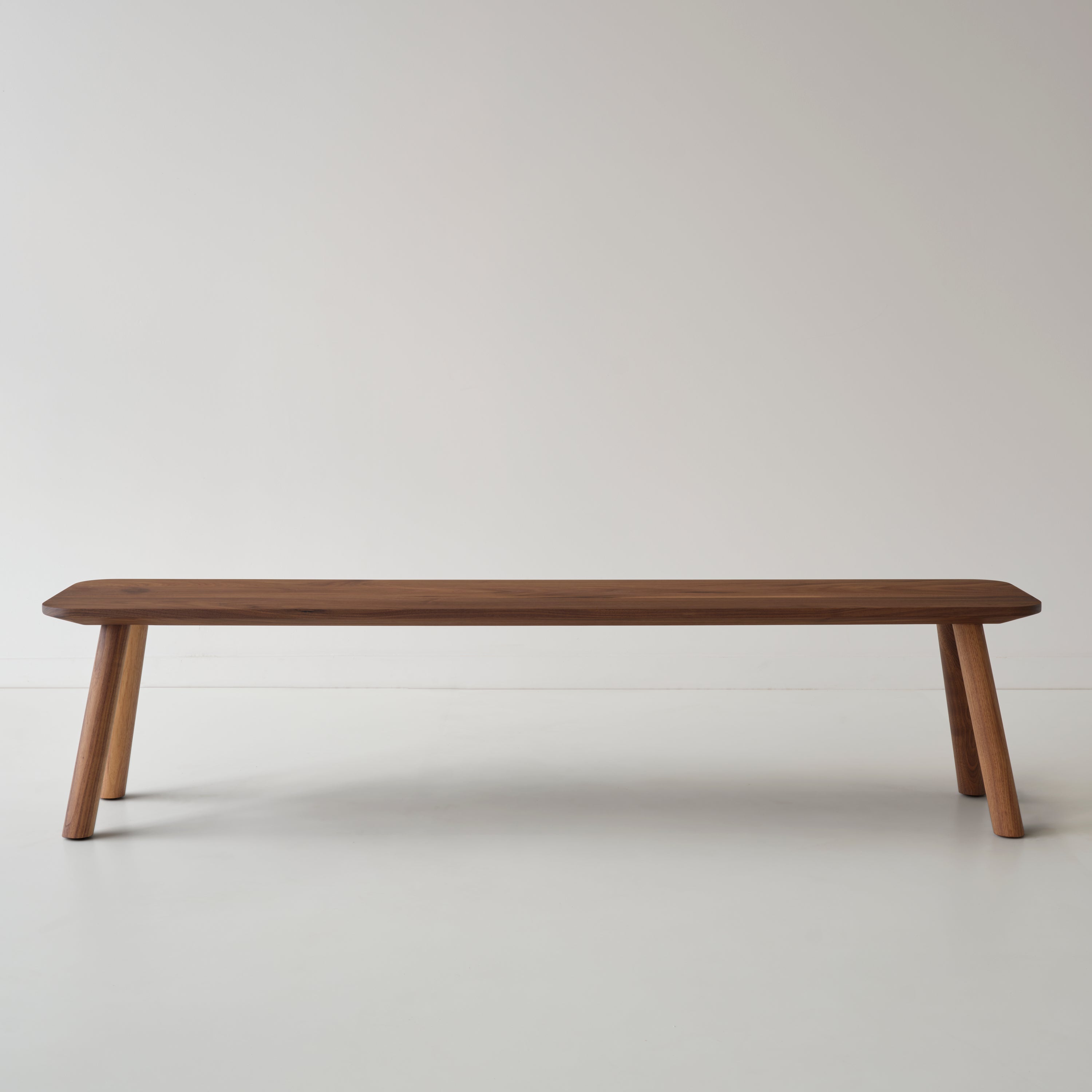 hollis morris sterling bench large walnut