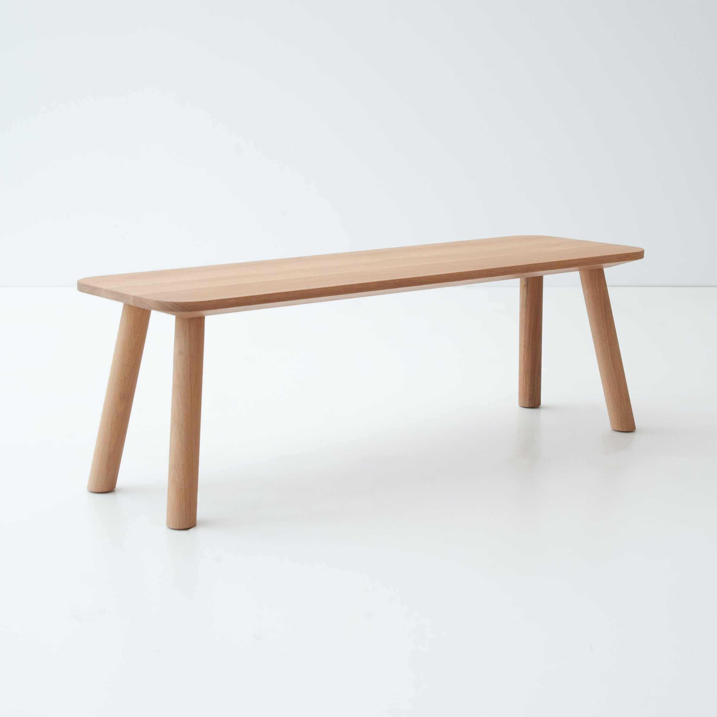 hollis morris sterling bench w.oak natural