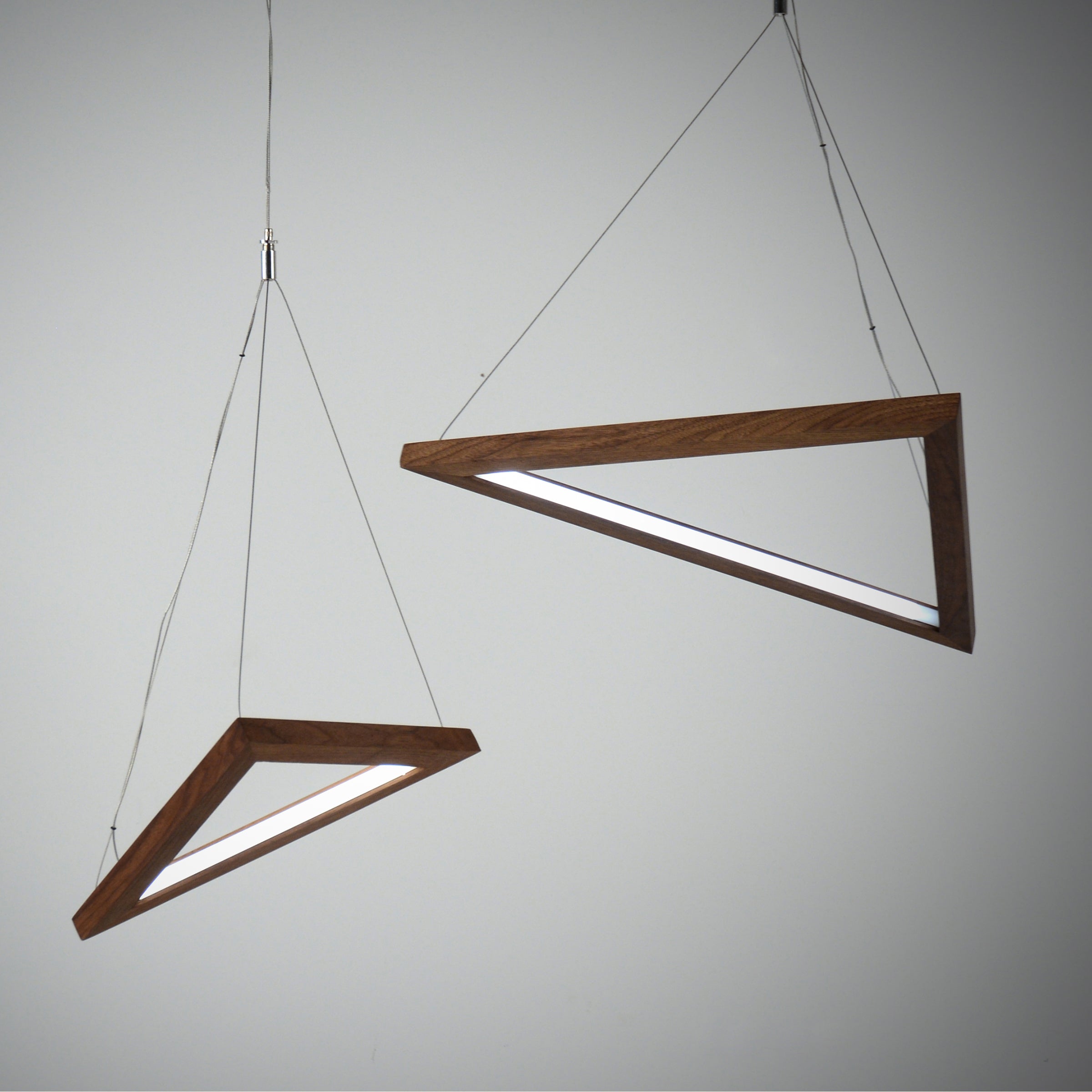 hollis morris triangle pendant walnut 2