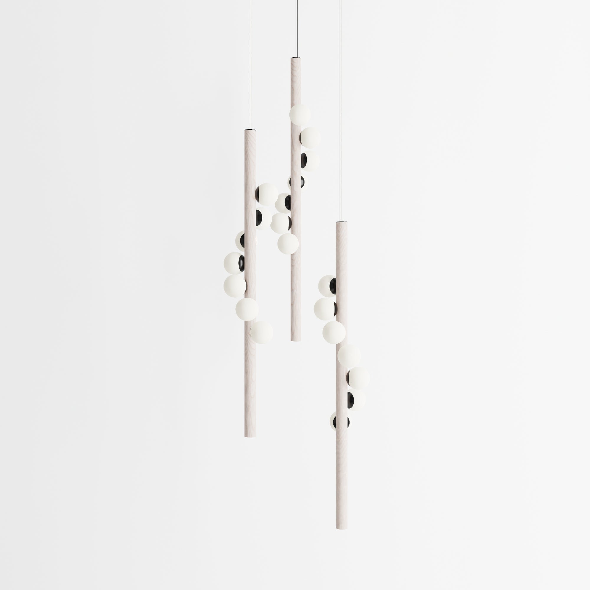 Willow Vertical Pendant Trio