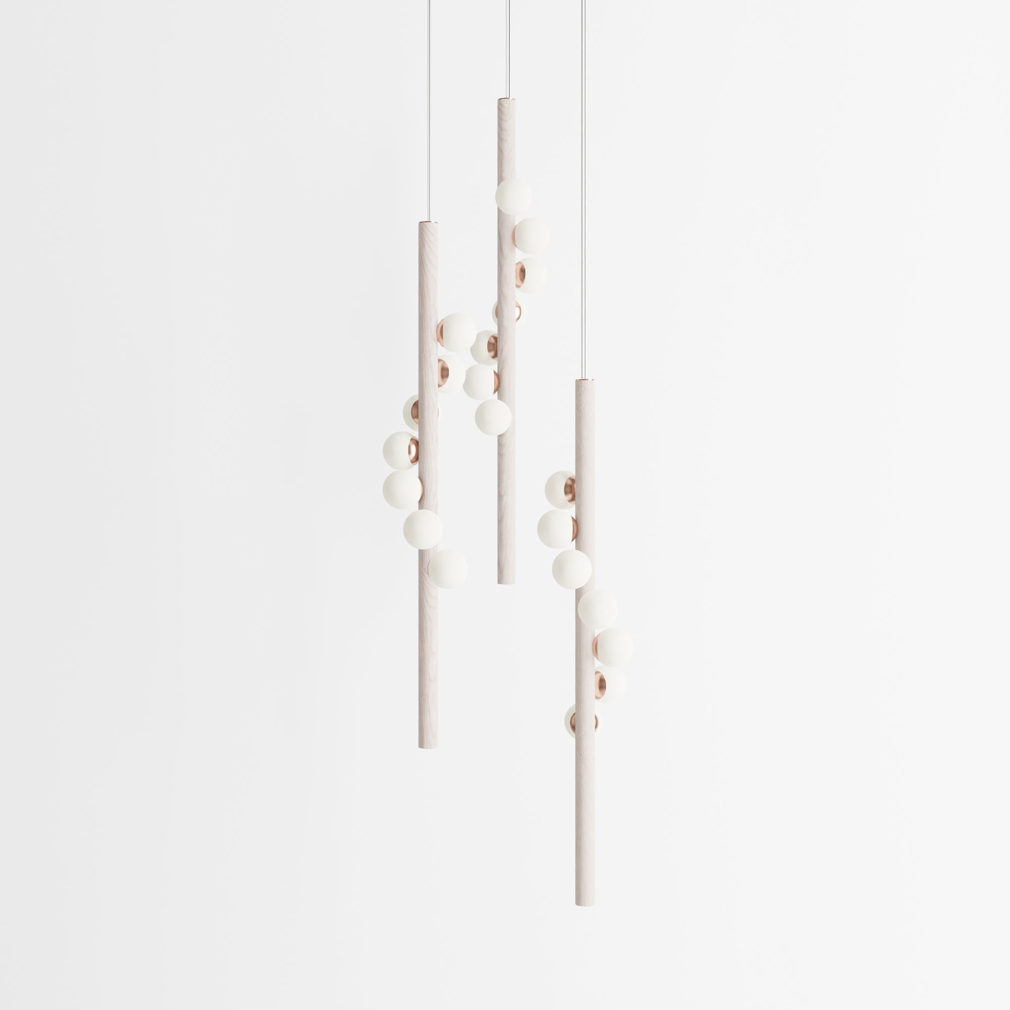 Willow Vertical Pendant Trio