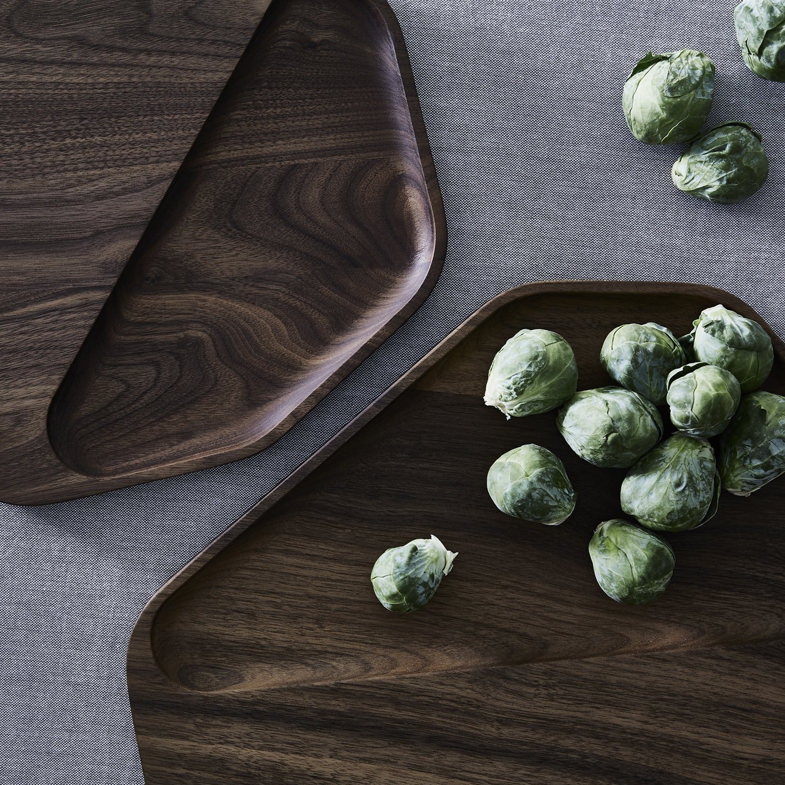 hollis morris tidal tray walnut brussel sprouts